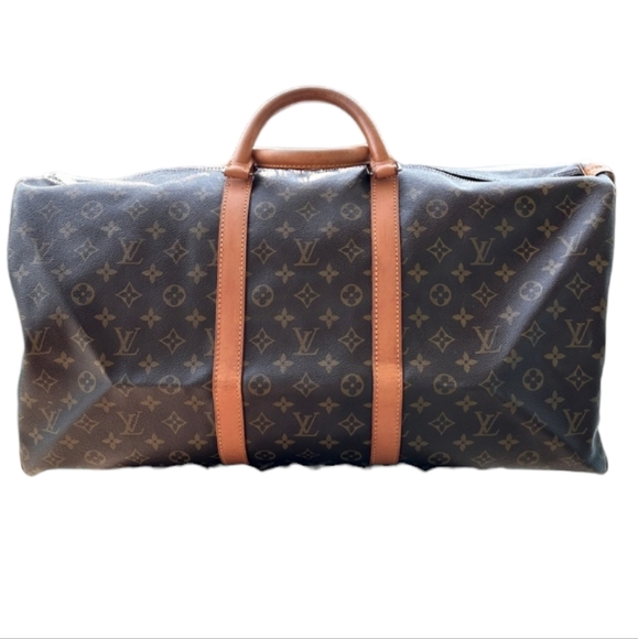 ✨️LOUIS VUITTON MONOGRAM KEEPALL 55 - Picture 3 of 13